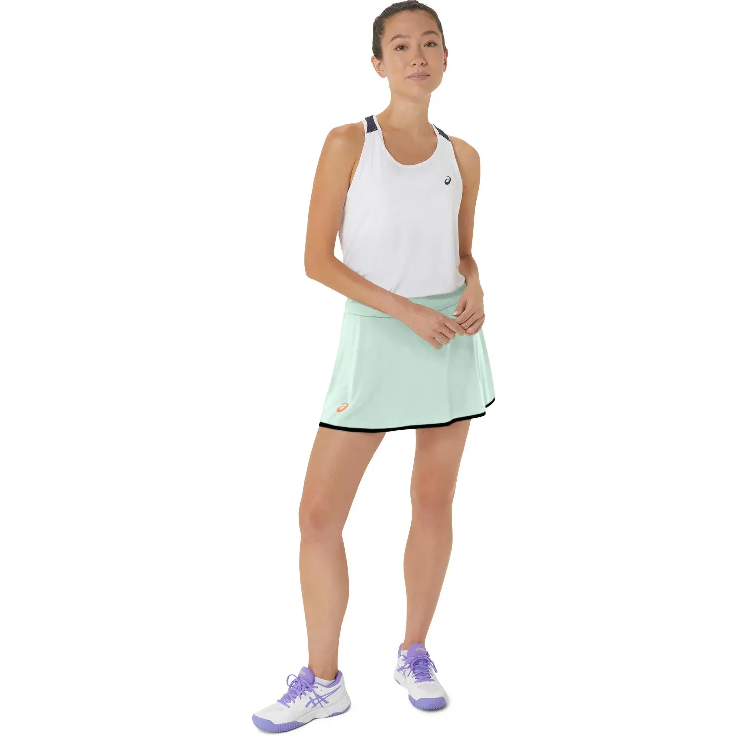 Asics Court Skort Dames Mint - Afbeelding 4