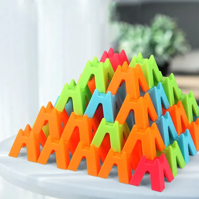 Stapelblokken™ - Bouw met plezier - Educatief Stapelspel - Afbeelding 3