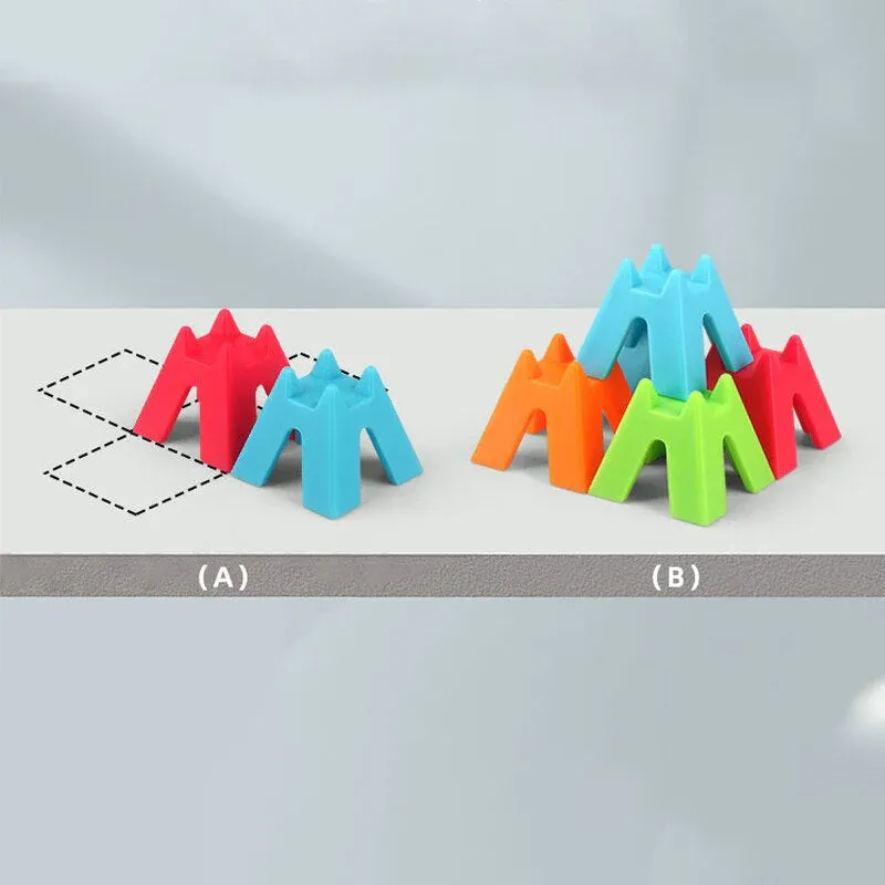 Stapelblokken™ - Bouw met plezier - Educatief Stapelspel - Afbeelding 4