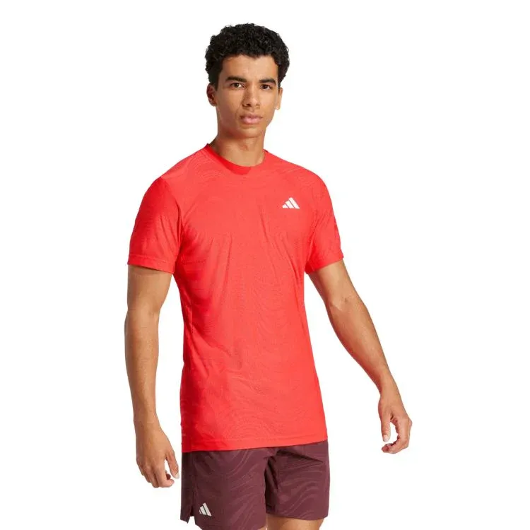 Adidas Freelift Pro T-Shirt Heren Roze - Afbeelding 2