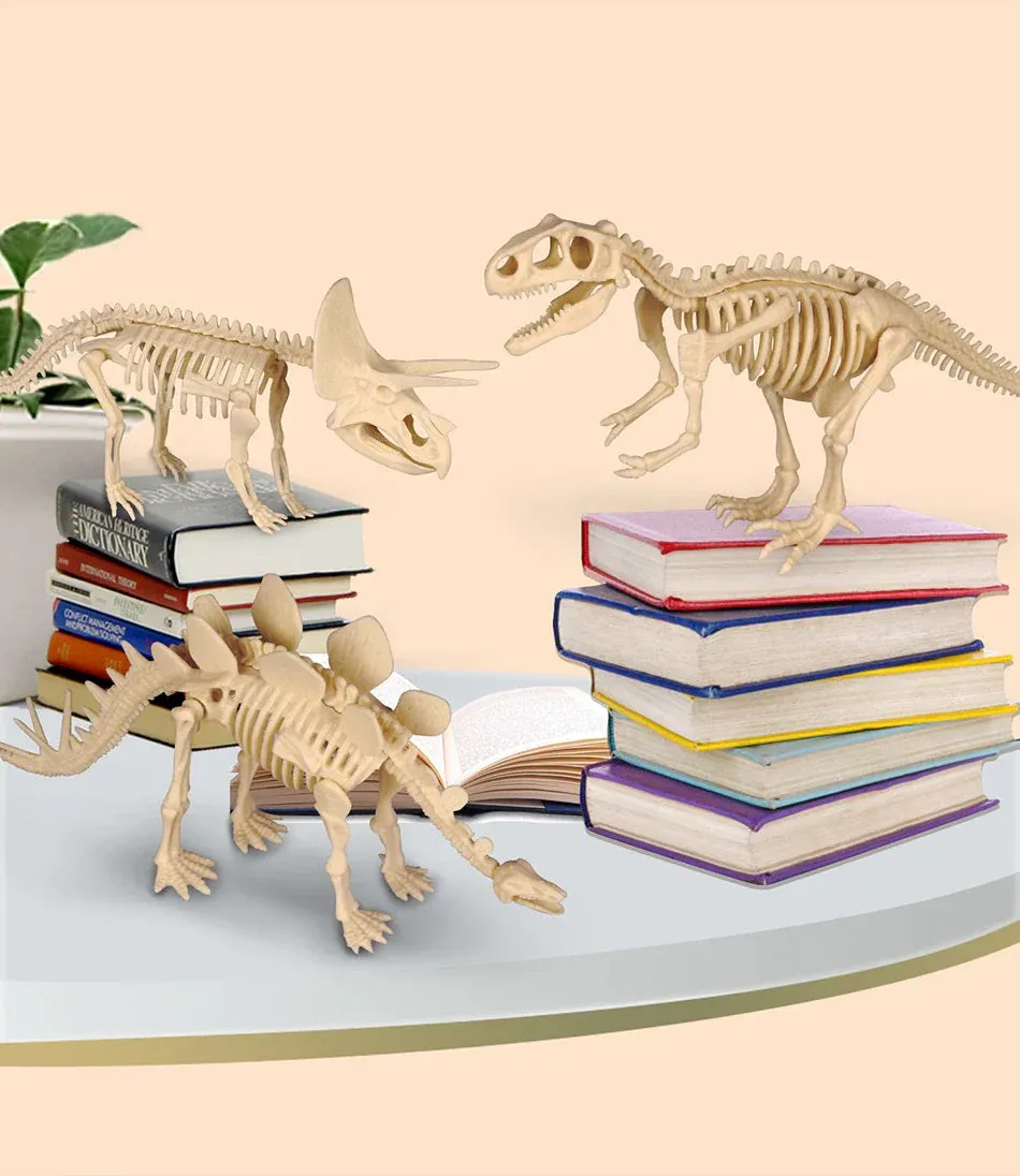 Dino Fossielen Graafset™ - Ontdek en Opgraven van Prehistorische Schatten - Educatieve Graafkit - Afbeelding 6