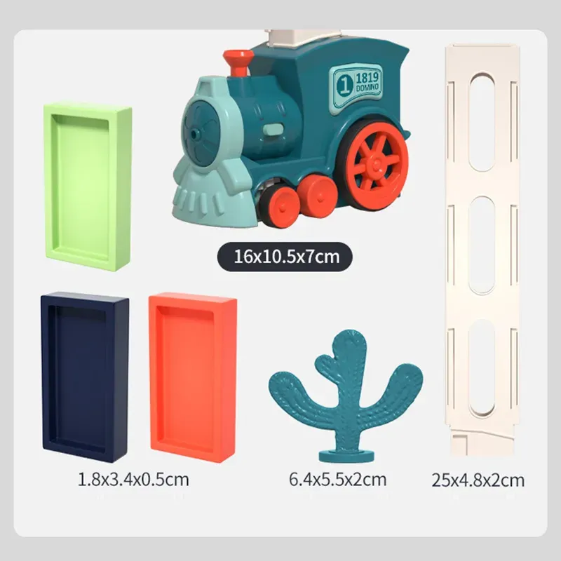 Domino Trein™ - Magische Domino Stenenlegger - Afbeelding 5