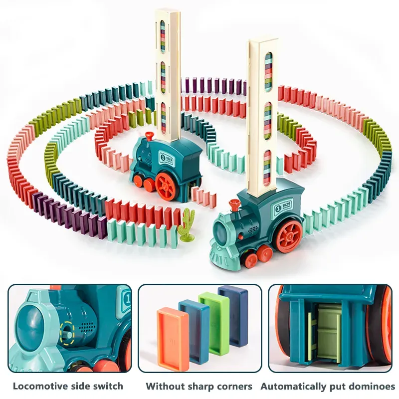 Domino Trein™ - Magische Domino Stenenlegger - Afbeelding 3