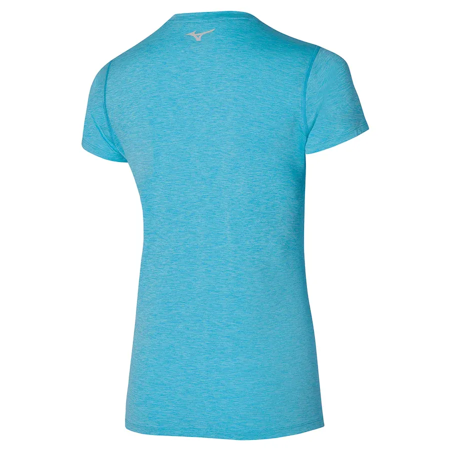 Mizuno Shirt Impulse Core T-Shirt Dames Blauw - Afbeelding 2