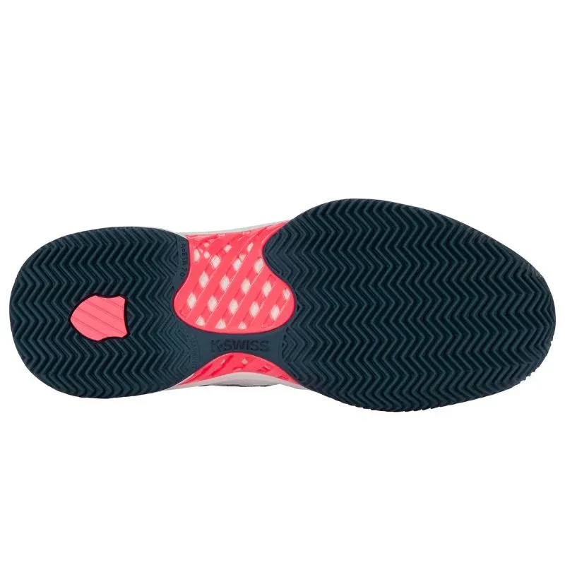 K-Swiss Tennisschoen Padelschoen Hypercourt Express 2 Clay Heren Wit - Afbeelding 7