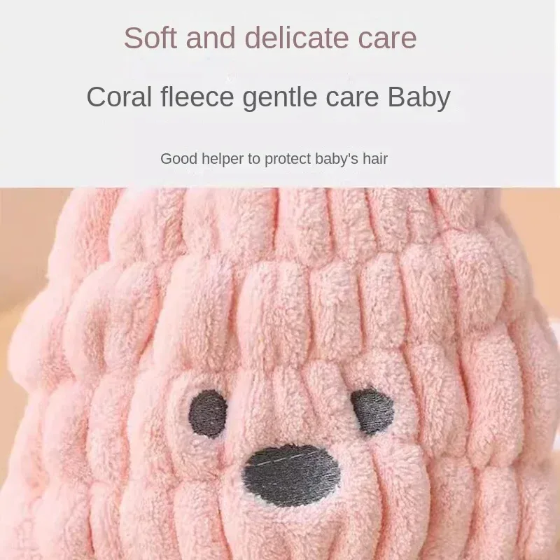 DroogMuts™ - Haar Mutsje Voor Snelle Droogte! - Haarkap Voor Natte Kopjes. - Afbeelding 4