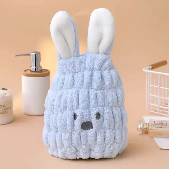 DroogMuts™ - Haar Mutsje Voor Snelle Droogte! - Haarkap Voor Natte Kopjes. - Afbeelding 9