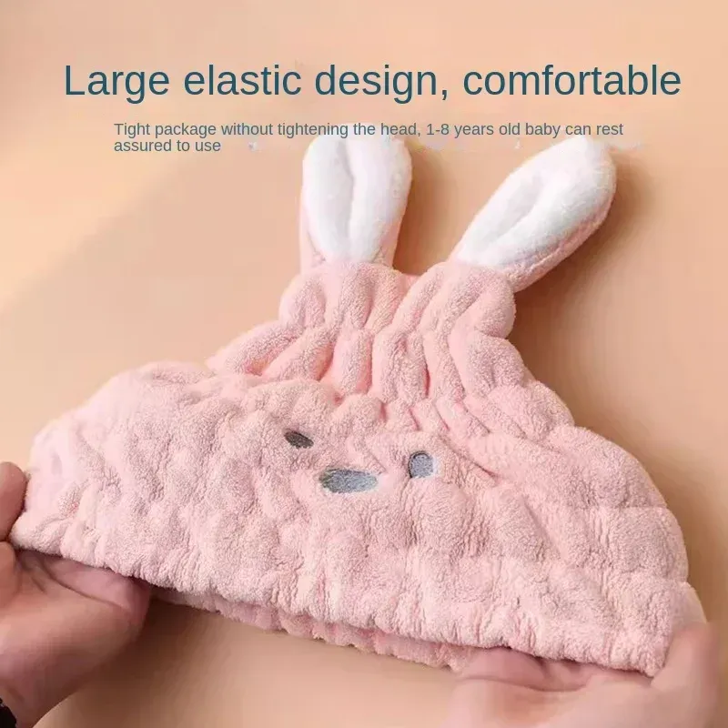 DroogMuts™ - Haar Mutsje Voor Snelle Droogte! - Haarkap Voor Natte Kopjes. - Afbeelding 3