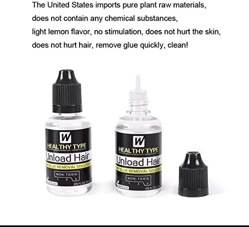 Healthy Type Unload Hair Lace Wig Remover 30ml - Afbeelding 3